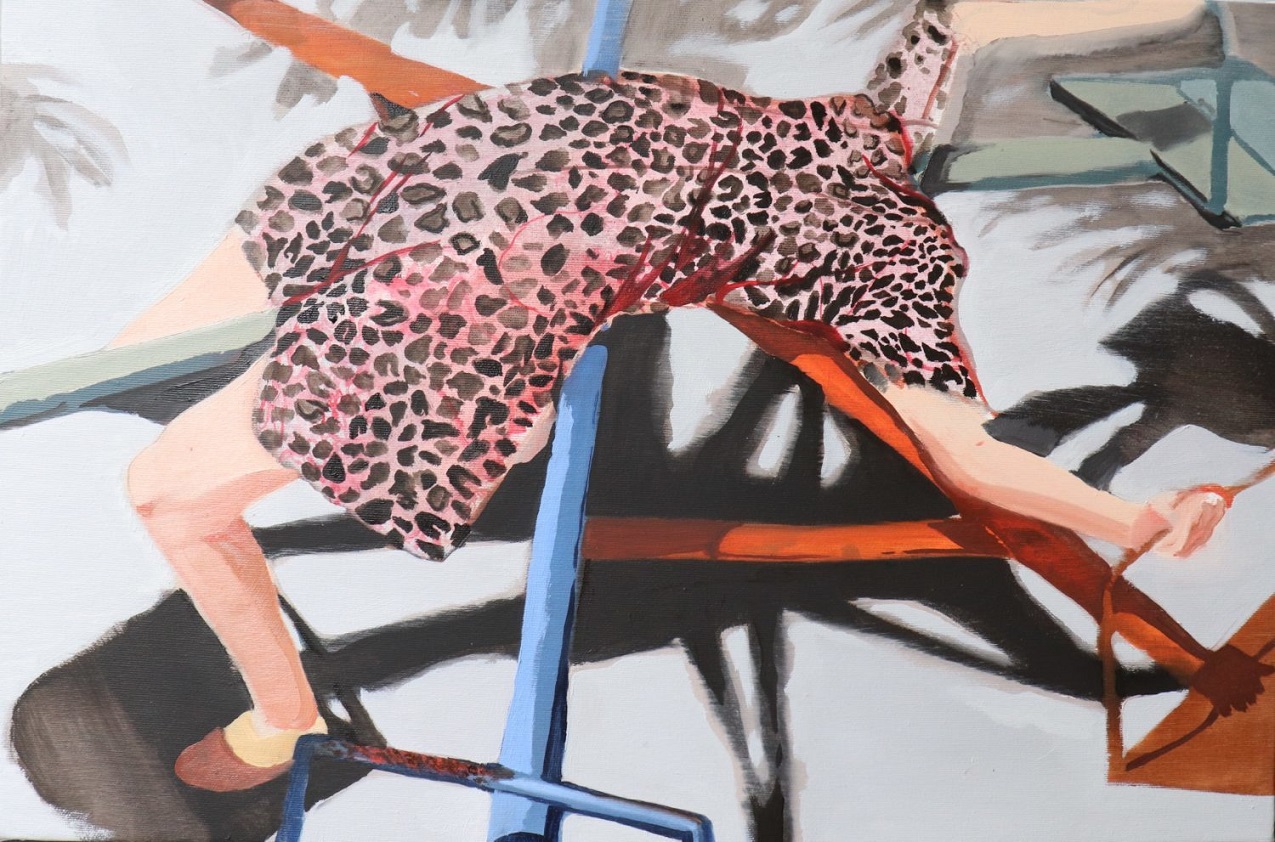 Adelisa Selimbašić, Eye of the tiger, 2020. Oil on canvas, 40x60cm