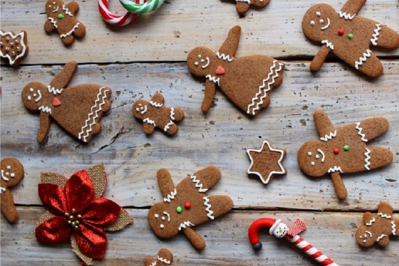 Sfiziosità natalizie -biscotti di panpepato - gingerbread