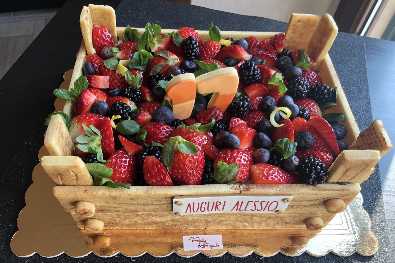 Maura Deserto-Cassetta di frutta -Compleanno Alessio