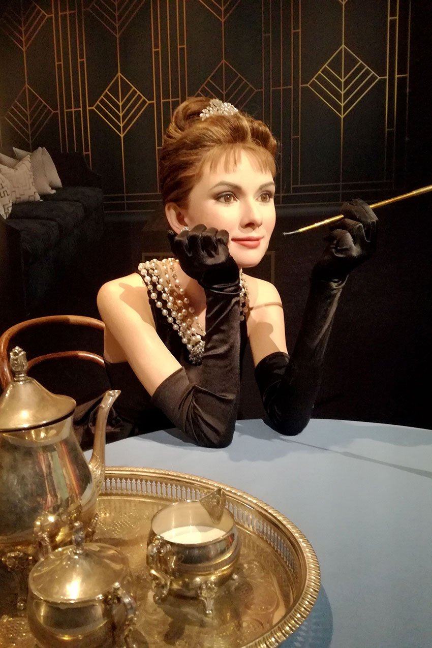 Londra - Audrey Hepburn-Madame Tussauds