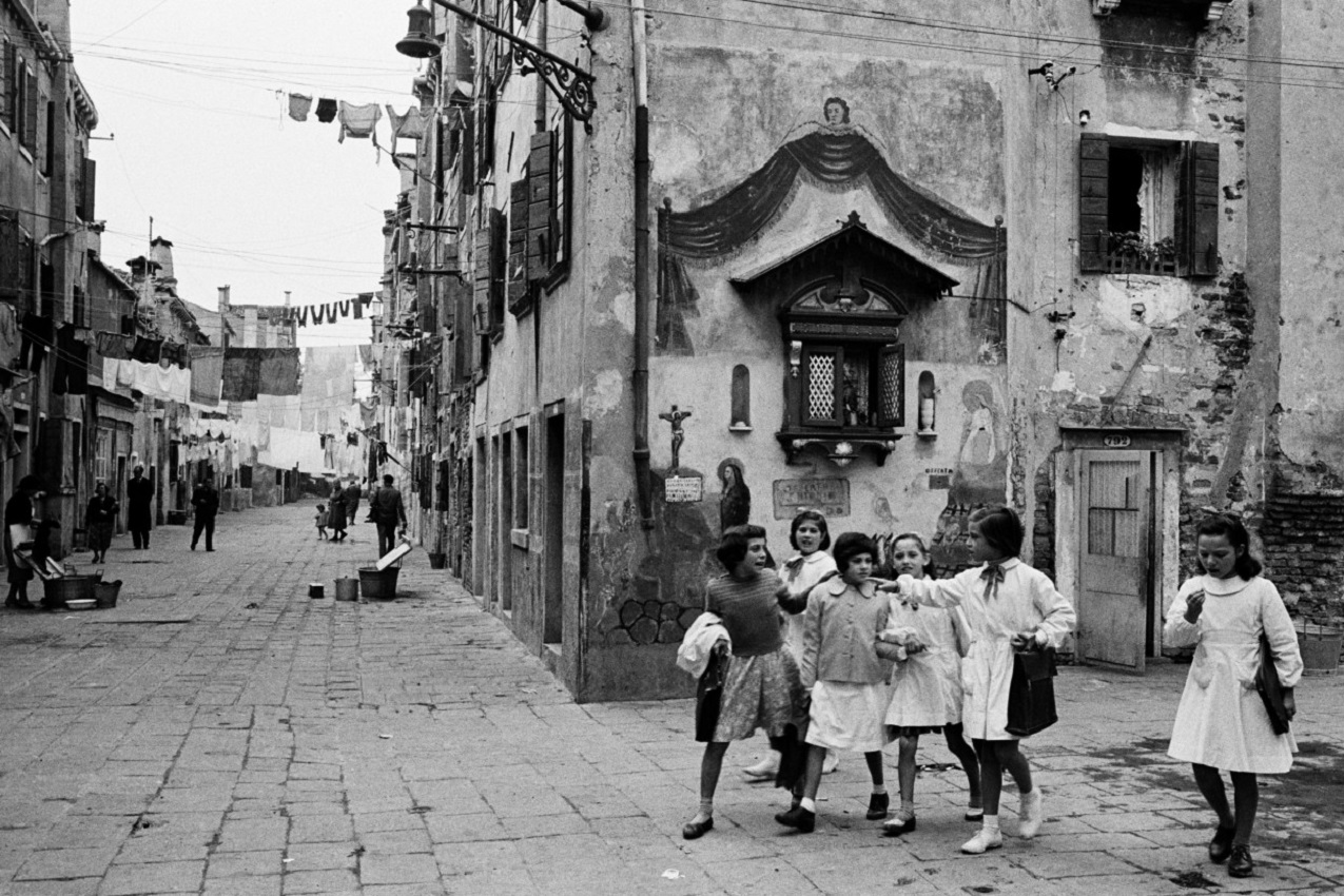 Inge Morath Venezia. Italia. 1955