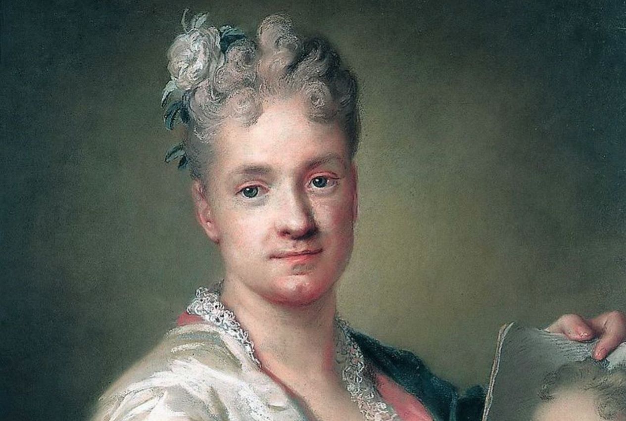 Rosalba Carriera, Autoritratto con il ritratto della sorella, 1715, Firenze, Galleria degli Uffizi