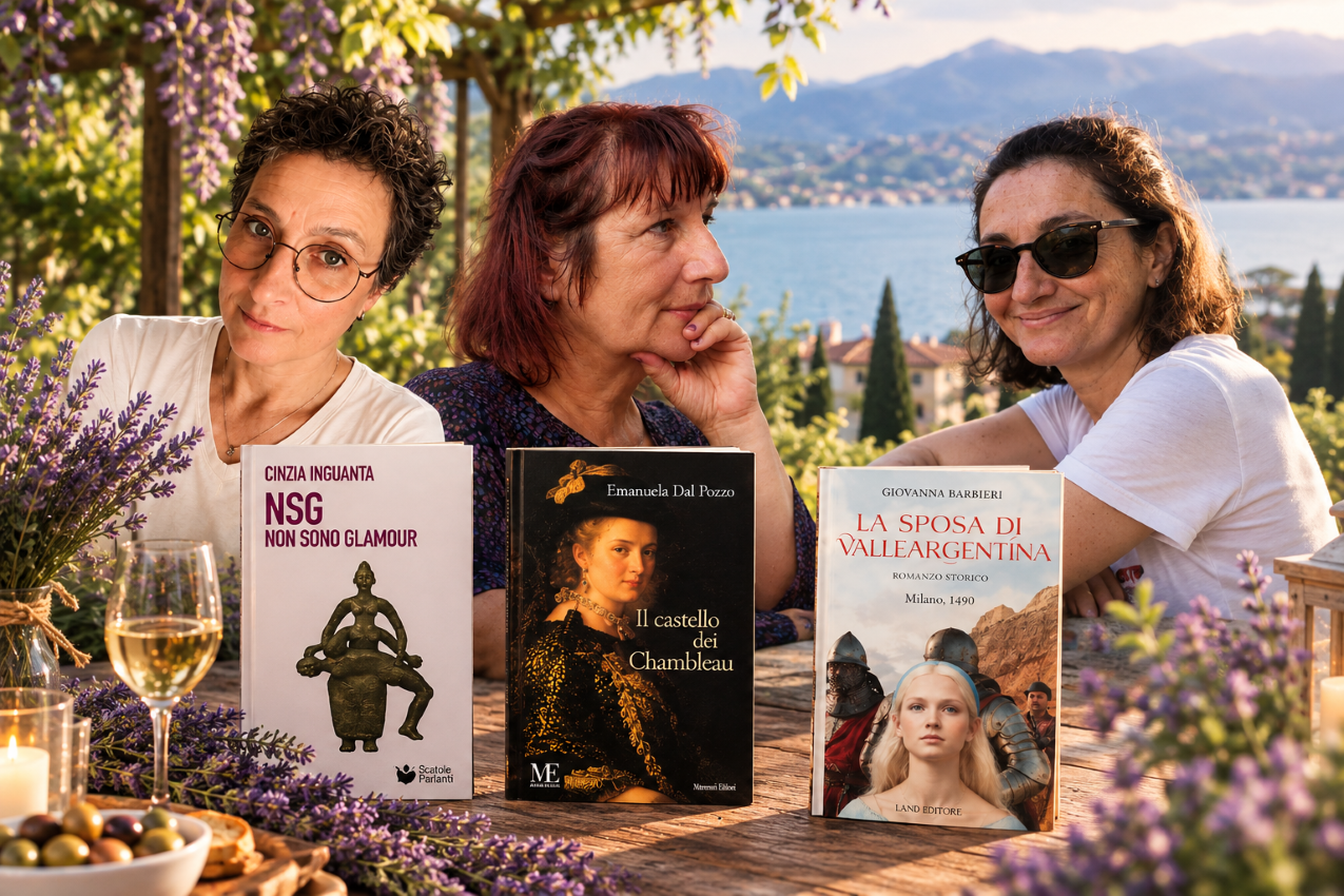 Autrici a confronto: Cinzia Inguanta, Emanuela dal Pozzo, Giovanna Barbieri . l'altro femminile