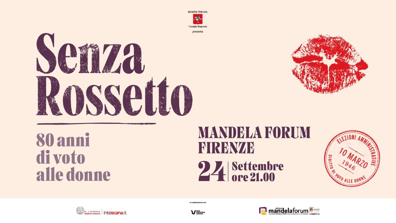 senza rossetto