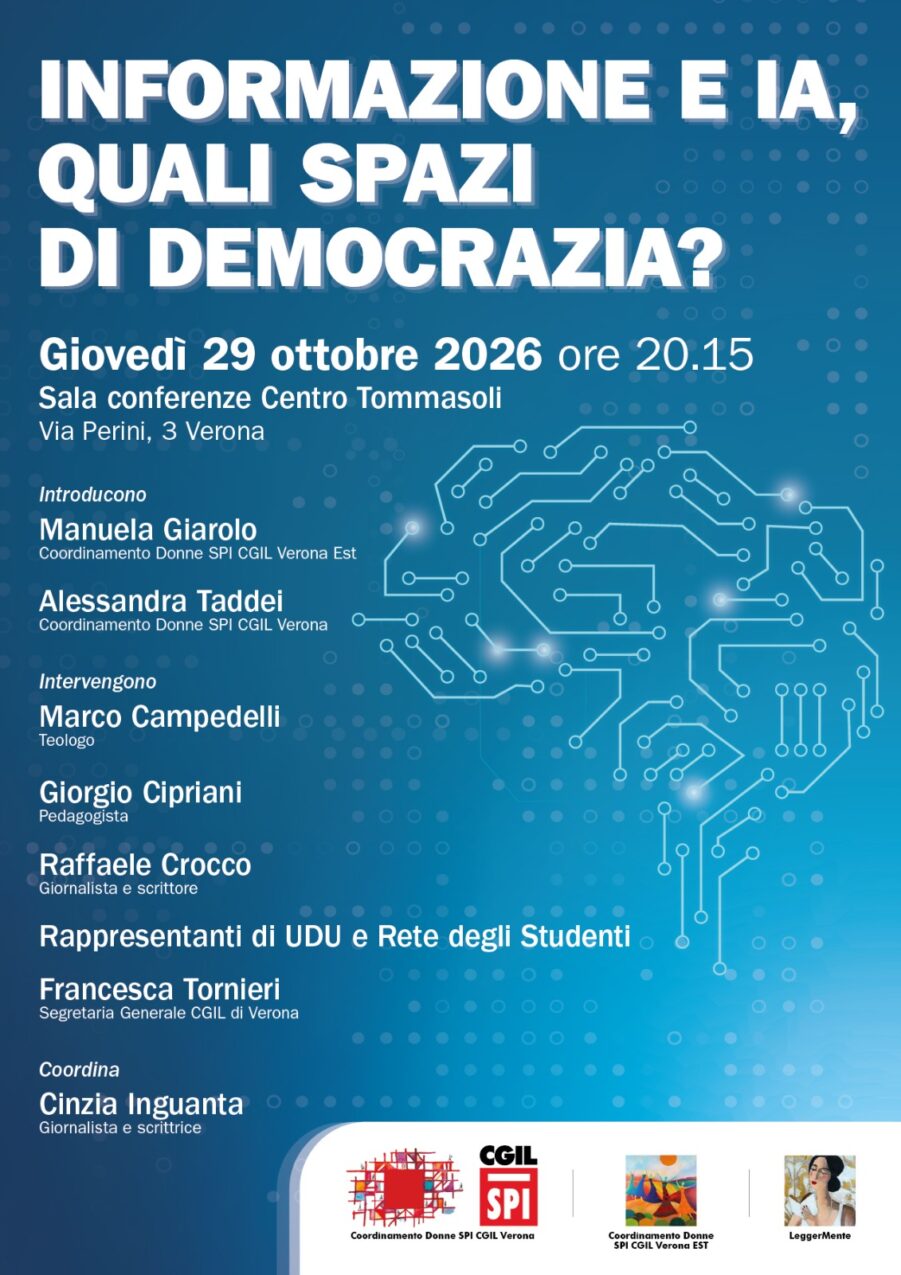 IA informazione e democrazia - coordinamento donne spi cgil verona